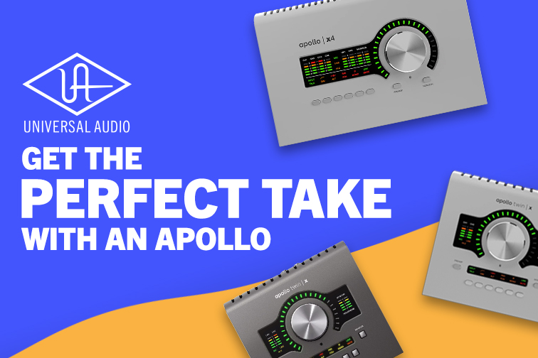 Universal Audio Apollo Perfect Take Promo